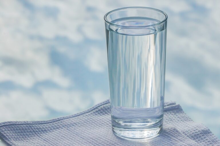 Un verre d&rsquo;eau